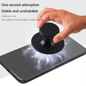 Factory Direct Dual Magnetic Mobile Stents <b>PC</b> Material Portable Gym Phone <b>Stand</b> Desk-Use Cellphone Holder with Grip Feature - Product Image 5