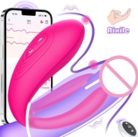 Tragbarer Ferngesteuerter Vibrator Erwachsenen-Spielzeug für Paare Weibliches Sexspielzeug G-Punkt-Vibratoren Klitoris-Penis-Vibrator mit 10 Vibrationsstufen