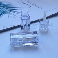 Tube en plastique vide personnalisé pour cosmétiques, petit échantillon, applicateur à pinceau carré, modèle 4142, tube à gloss pour les lèvres du Guangdong