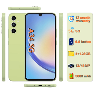 ขายส่งโทรศัพท์มือถือแท้ 100% รุ่น <span class=keywords><strong>A34</strong></span> ความจุ 128GB [กล้อง 48MP] [รองรับซิมคู่] ปลดล็อคทั่วโลก รุ่น 5G สมาร์ทโฟน SM-A346 - Product Image 1