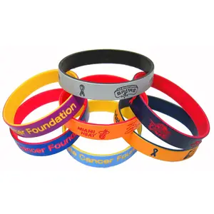 Bracelet en silicone de sport personnalisé professionnel bon marché, bracelet en silicone personnalisé bon marché, bracelet en silicone bon marché en vrac