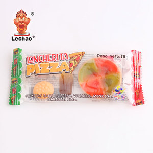 Fabricante de dulces de goma Pizza Cola Jugo Forma de hamburguesa Fruta personalizada Surtido de comida rápida Set Gummy <span class=keywords><strong>Chew</strong></span> <span class=keywords><strong>Candy</strong></span> - Product Image 1