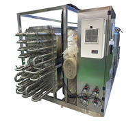 Pasteurisateur par lots à économie d'énergie, facile à nettoyer, conception de réservoir en acier inoxydable pour la transformation laitière, taille personnalisée, certifié CE