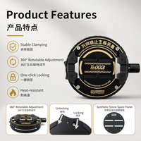 KEGUAN TG003 360 °   Support de carte mère rotatif résistant à la chaleur avec fixation rapide pour réparation BGA iPhone Android