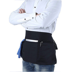 <span class=keywords><strong>Delantal</strong></span> pequeño <span class=keywords><strong>corto</strong></span> anudado para hombres y mujeres, <span class=keywords><strong>delantal</strong></span> publicitario para restaurante de hotel, chef, media circunferencia - Product Image 1