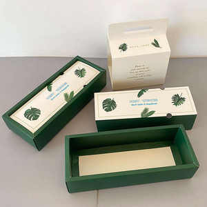 Bisküvi ambalaj pişirme ambalaj taşınabilir hediye kutusu pasta kutusu tatlı ambalaj kutusu - Product Image 2