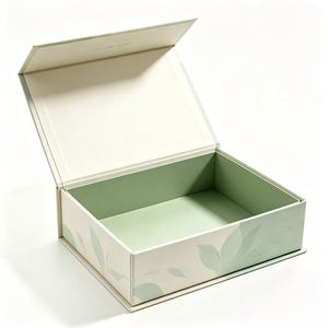 FX Custom Logo Recycled Cardboard Magnetic Closure <b>Box</b>, Matte Flip Package for Jewelry & Skincare Merchandise - Product Image 5