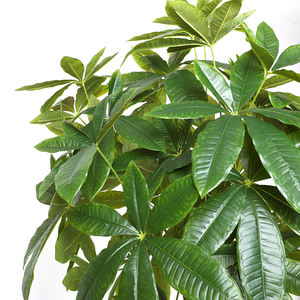 Grand arbre porte-bonheur <span class=keywords><strong>tressé</strong></span> en plastique pour décoration de sol d'intérieur, plante verte artificielle de la fortune, <span class=keywords><strong>Pachira</strong></span> - Product Image 3