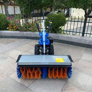 Balayeuse à neige à brosse rotative manuelle pour petites routes, souffleuse à neige pour routes d'usine - Product Image 2