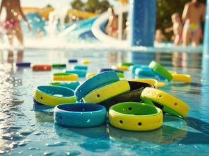 RFID Vòng đeo tay 13.56MHz RFID dây đeo cổ tay Silicone Vòng đeo tay hồ bơi không thấm nước thẻ thành viên - Product Image 2