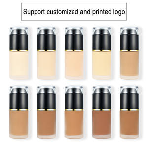 Base líquida para piel negra Piel blanca Cobertura completa Base de maquillaje Base impermeable de larga duración - Product Image 3