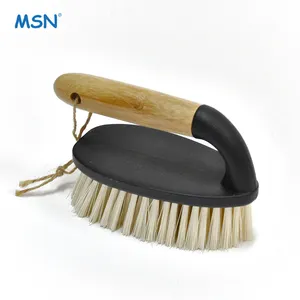MSN重型擦洗刷，带舒适握把洗涤器清洁刷，用于浴室淋浴水槽地板擦洗刷