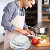 30 pièces séparateurs d'assiettes en feutre doux blanc, protecteurs d'assiettes pour protéger et empiler les ustensiles de cuisine