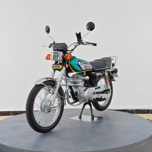 Moto de banlieue <span class=keywords><strong>125CC</strong></span> 4 temps, refroidissement naturel par air, norme Euro I, démarrage électrique, frein à tambour, vente en gros - Product Image 1