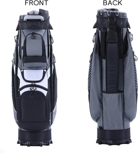 TINYAT Premium 14 voies organisateur diviseur chariot <span class=keywords><strong>de</strong></span> <span class=keywords><strong>Golf</strong></span> <span class=keywords><strong>sac</strong></span> avec fermeture à glissière Design élégant housse <span class=keywords><strong>de</strong></span> pluie pour hommes femmes <span class=keywords><strong>sac</strong></span> <span class=keywords><strong>de</strong></span> Sport - Product Image 2