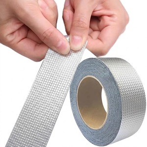 Ruban en aluminium butyle super résistant et imperméable, idéal pour les toitures en acier, les réparations <span class=keywords><strong>de</strong></span> fuites <span class=keywords><strong>de</strong></span> gouttières et les patchs. - Product Image 1