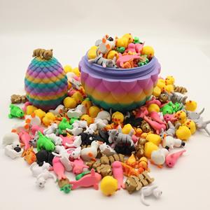 Jouets animaux 3D imprimés en couleur, modèles d'animaux simulés, ensemble d'œufs <span class=keywords><strong>Garon</strong></span>, ornements, succès transfrontalier, vente en gros 14+ - Product Image 1