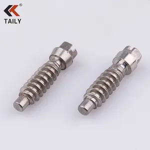 Parafuso de minhoca de aço inoxidável sus304 da máquina cnc com extremidade da redução - Product Image 1