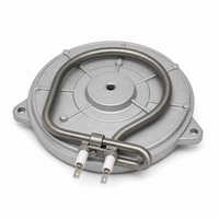 Plaque chauffante personnalisée en aluminium moulé sous pression pour cuiseur à riz 220V 1000W, chauffage pour autocuiseur OEM