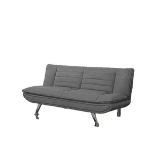 Winforce Fabriek Nordic Style Modern Design Stof Opvouwbare Bank Klik Klak Woonkamer Meubelbank Cama Sofabed Metalen Poten