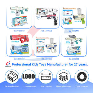 Pistola de Agua Chengji, Pistolas <span class=keywords><strong>Tommy</strong></span> Multifuncionales para Niños, Juguete de Disparo Continuo para Exteriores, Pistolas de Agua de Verano para Niños - Product Image 4