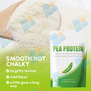 SUNI OEM/ODM Organik Hidrolize Bezelye Proteini Tozu İzolatı Bitki Bazlı <span class=keywords><strong>Protein</strong></span> Kas Geliştirme İçin Vegan GDO'suz Özel Etiket - Product Image 4