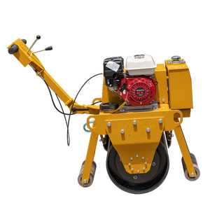 Compacteur à rouleaux vibrants à tambour unique 325kg Mini rouleau de route compact à main - Product Image 5