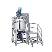 LINHONG Mélangeur émulsifiant sous vide Lotion sous vide Machine émulsifiante homogène Réservoir de mélange de pâte