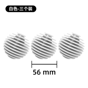 ลูกบอลซักผ้า TPR อุปกรณ์ทำความสะอาดแบบใช้ซ้ำได้สำหรับเครื่องซักผ้า เครื่องมือวิเศษป้องกันการพันกันพร้อมฟังก์ชั่นขจัดคราบ - Product Image 4