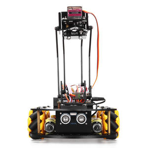 Kit auto Robot abilitato <span class=keywords><strong>Bluetooth</strong></span> con ruote Mecanum e braccio robotico per evitare gli ostacoli intelligenti - Product Image 5
