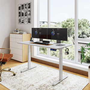 Escritorio Ergonómico Personalizado, Saludable y Beneficioso, Ajustable en Altura, de 3 Etapas, con Motor Eléctrico Doble, Elevación Automática, para Oficina y Computadora - Product Image 5