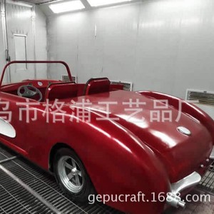 Modelo de coche clásico de hierro personalizado 1:1, accesorios de fotografía para uso en estudio - Product Image 1