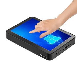 Pronto per la vendita PIPO X2 win 10 system 1280 800 HD touch panel Desktop super small rettangolo computer mini pc