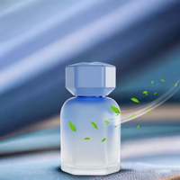 Diffuseur d'air de voiture en verre haut de gamme, parfum longue durée, éliminateur d'odeurs pour l'intérieur de la voiture et la maison