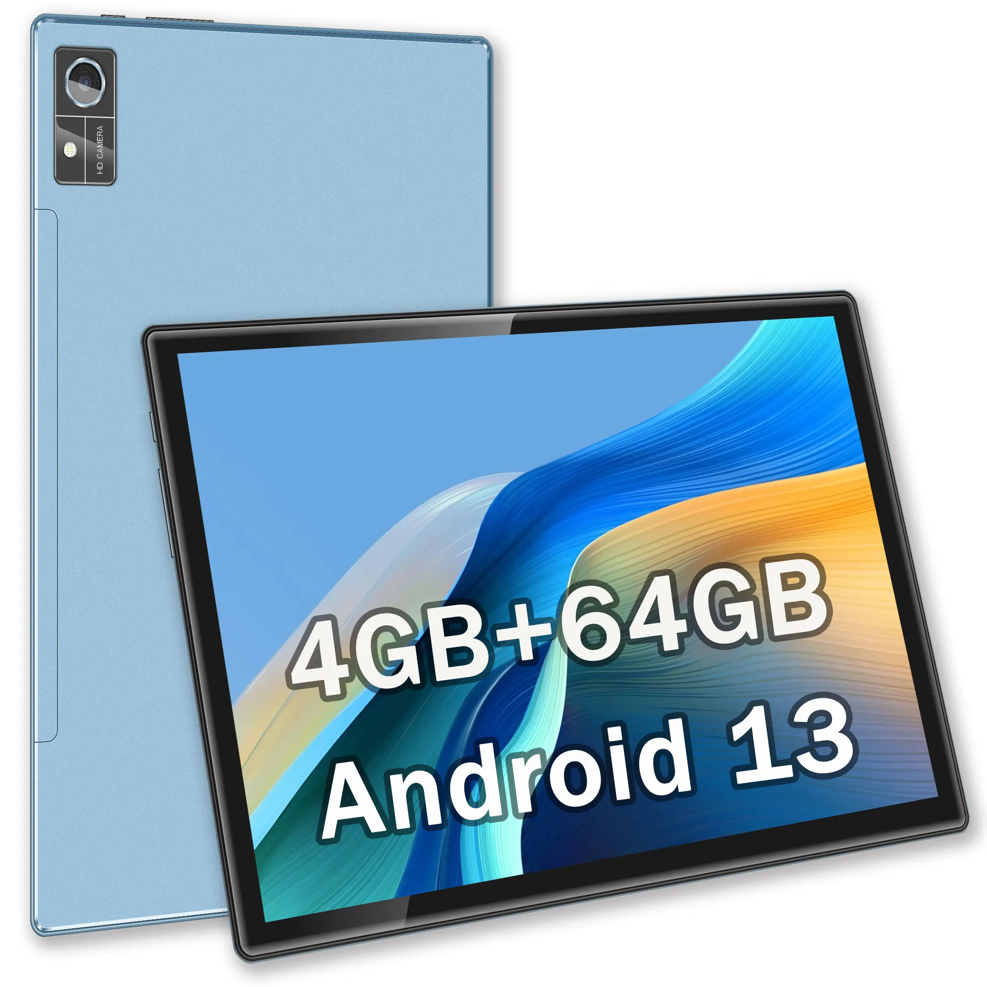 Ucuz fiyat güzel kalite tabletler 10 inç Android Tablette 4GB RAM 64GB ROM IPS HD dokunmatik ekran Wifi Tablet PC