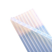 Bande adhésive thermofusible transparente à haute viscosité, forte adhérence, 11 mm/7 mm, résine thermoplastique, colle écologique