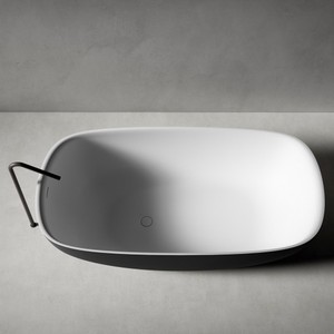Boffi Faroe Freestanding vasche di lusso Freestanding vasca da bagno per bagni moderni - Product Image 3