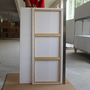 Wholesale Thickened Wooden Rectangular Oil Painting <strong>Frame</strong> with Cotton Linen Cloth Lining Acrylic <strong>Paint</strong> Panel Manufacturer - Product Image 4