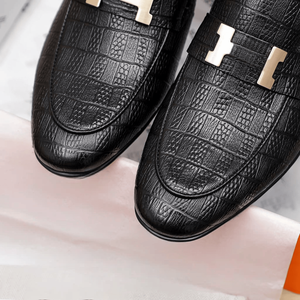 Zapatos Oxford de Piel de Vacuno de Grano Entero con Suela de Látex Espumado, Forro de Tela Suave y Resistente, Aptos para Negocios - Product Image 5