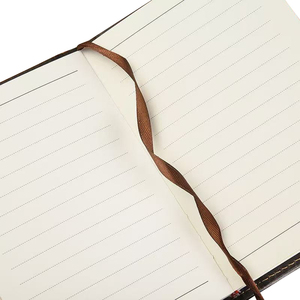 A5 Dày Sáng tạo PU da bìa cứng Retro mật khẩu có thể khóa máy tính xách tay - Product Image 4