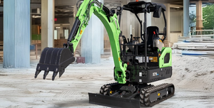 Mini-excavatrice électrique à chenilles XE19EV de 2 tonnes et 0,04 m³ à émissions zéro pour l'entretien des jardins, les travaux en espace restreint et l'utilisation agricole - Product Image 2