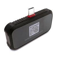 Ponsel cerdas dengan kamera Android 256x192 Ir resolusi Thermique Mobile dengan IR Vision OEM & ODM didukung