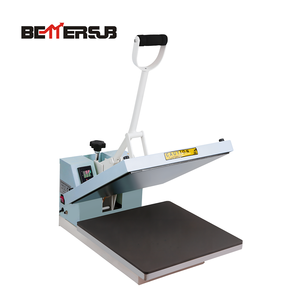 Baiyin <span class=keywords><strong>prix</strong></span> usine 38x38cm T-shirt Sublimation presse à chaud Machine de transfert manuel qualité imprimante à plat - Product Image 1