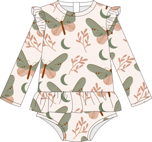 <span class=keywords><strong>Maillot</strong></span> <span class=keywords><strong>de</strong></span> <span class=keywords><strong>bain</strong></span> pour bébé fille <span class=keywords><strong>de</strong></span> haute qualité, doux, à séchage rapide, avec un adorable imprimé papillon, protection solaire pour l'été - Product Image 5