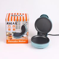 Machine à petit-déjeuner Kolax pour la maison, petit appareil à gaufres chauffant, appareil multifonctionnel à crêpes