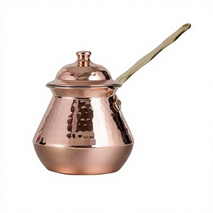 Attractive Design Steel Rose Gold Color Coffee <b>Pot</b> With Brass Gold Handle Kitchen Accessories <b>Tea</b> And Coffee <b>Pot</b> - Product Image 1