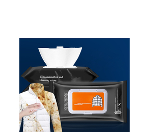 <span class=keywords><strong>Lingettes</strong></span> nettoyantes portables pour vestes, 30 <span class=keywords><strong>lingettes</strong></span> pratiques par paquet, pour un nettoyage rapide et facile en déplacement, rafraîchissant et efficace pour éliminer les taches. - Product Image 4