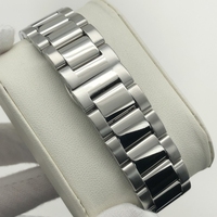 Montre automatique avec logo personnalisé, vente en gros, marque haut de gamme, design original, acier inoxydable, mouvement automatique japonais, montre automatique pour homme
