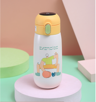 Bouteille d'eau de luxe intelligente Affichage numérique de la température par LED Tasses en acier inoxydable intelligentes Tasse isolante alimentée par batterie
