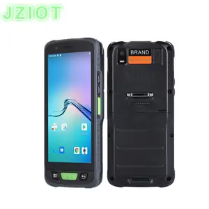 Jziot scanner de códigos de barras, fabricante 4g wifi bt portátil, terminal de dados, scanner de código de barras 2d qr, preço pda android